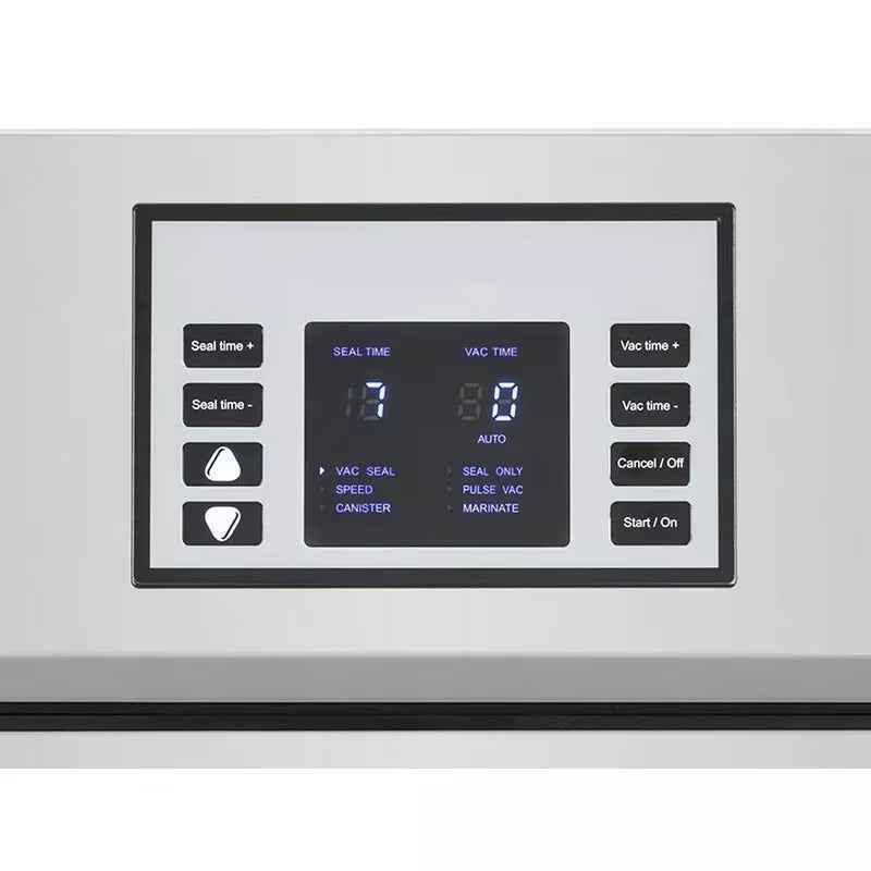 Machine sous vide alimentaire 290W | double pompe – châssis inox - Conservationsousvide