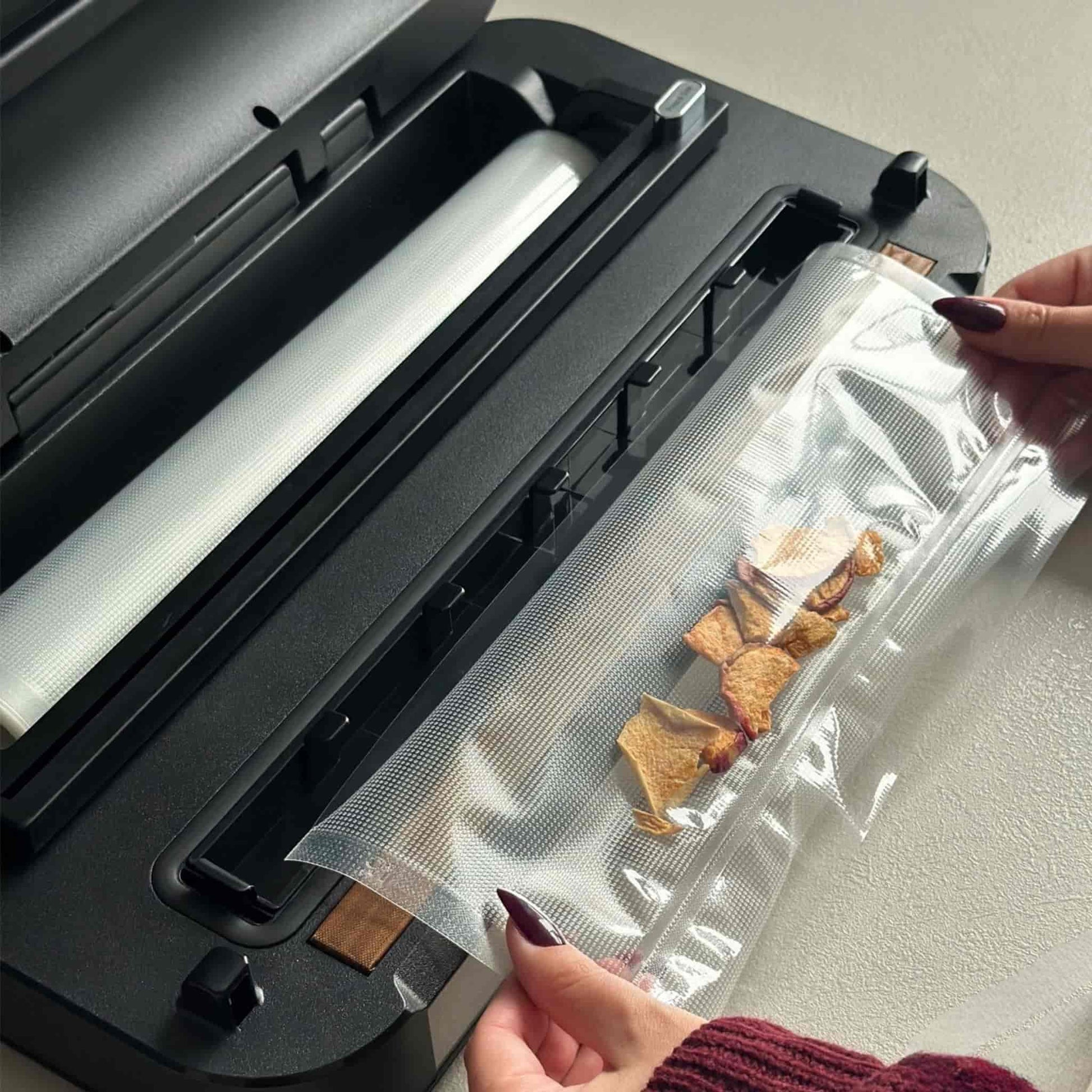 Machine sous vide alimentaire 125W | double pompe | double soudure - Conservationsousvide