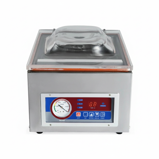 Machine sous vide à cloche | pompe 4 m³/h – chambre inox - Conservationsousvide