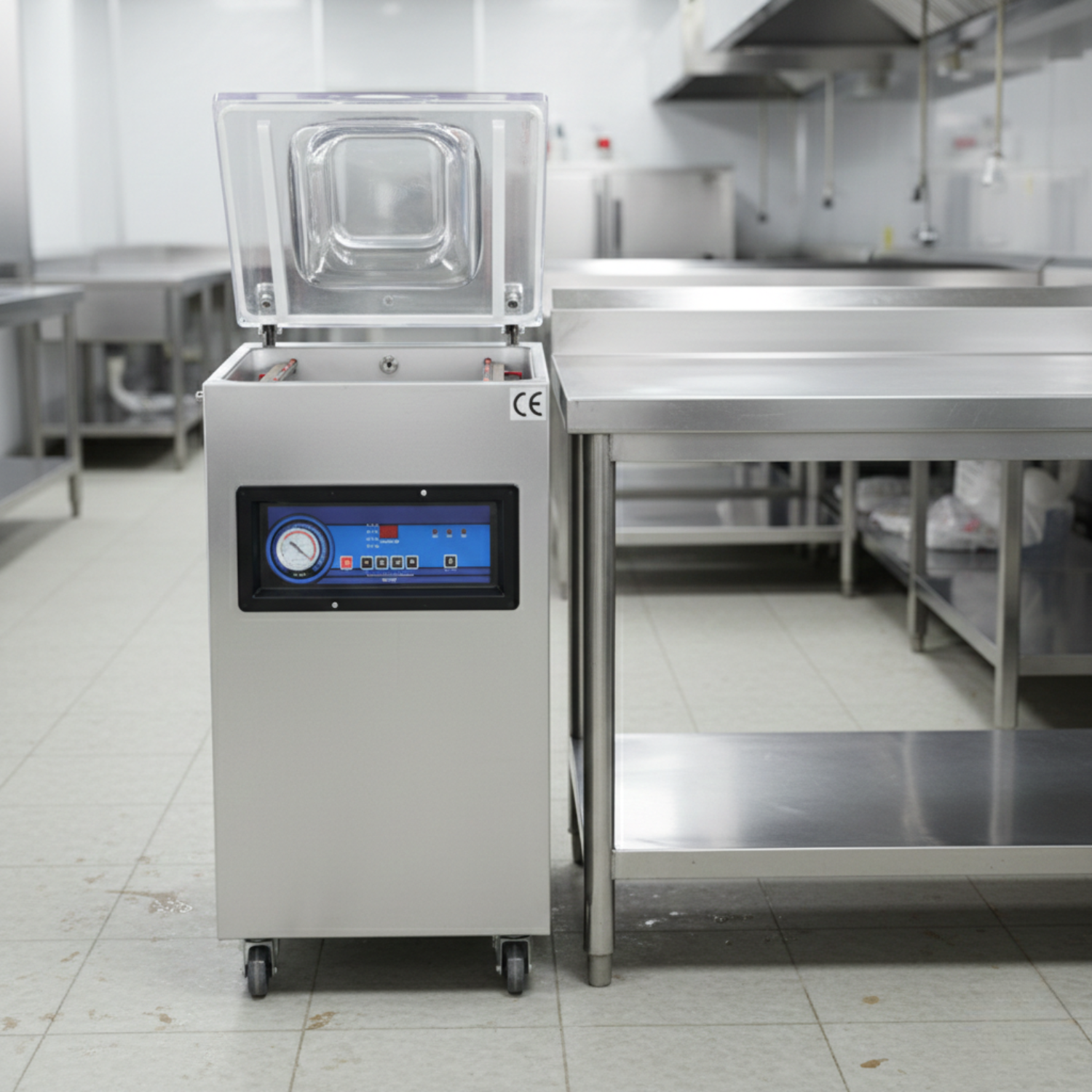 Machine sous vide à cloche  – Double soudure 40 cm, pompe 20 m³/h - Conservationsousvide