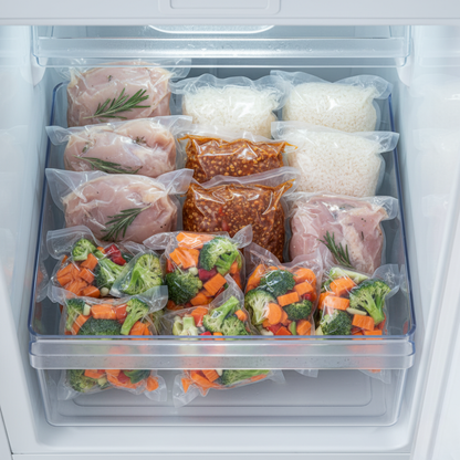 Pack de 150 sacs sous vide – 3 formats pour conservation alimentaire - Conservationsousvide