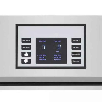 Machine sous vide alimentaire 290W | double pompe – châssis inox - Conservationsousvide