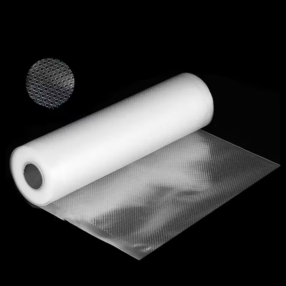 Lot de 5 rouleaux sous vide gaufrés 28 cm – Conservation & cuisson - Conservationsousvide