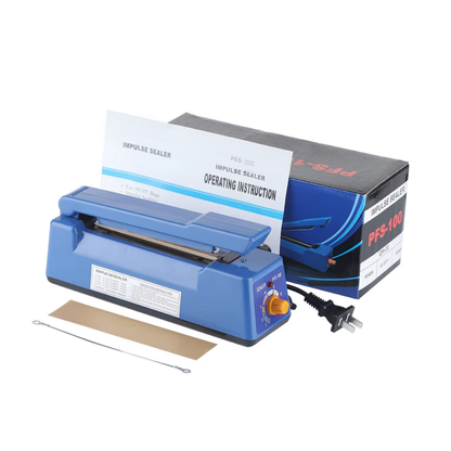 Soudeuse 100/200 mm – thermoscelleuse compacte réglable à impulsion - Conservationsousvide